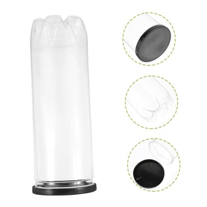 4Pcs Clear PVC Tennis Balls Container Portable Organizer for Balls Storage Durable Holder with Unique Design for Table Tennis Tennis Sports Container for Active
