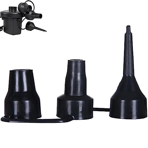 Replacement Nozzles, 3 in 1 Air Pump Nozzle, Plastic Pump Nozzle, for Partial Bed, Mattress, Inflatable Pool Sofa, Camping Cushions, Toy, Balloons, Yoga Balls