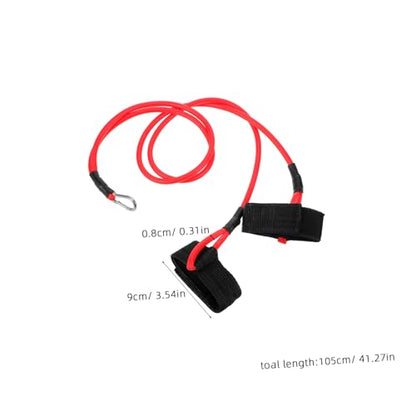 FAVOMOTO Baseball Swing Trainer Band Resistance Arm Band for Batting Practice Red Softball Baseball Training Equipment for Hitting Strength and Swing Mechanics Improvement