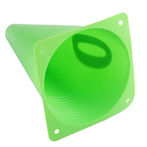 HERCHR Soccer Cones,10Pcs Disc Soccer Sport Agility Cones Training Field Marker Number 0-9 Football Barriers Marker for Basketball Coaching Practice Equipment