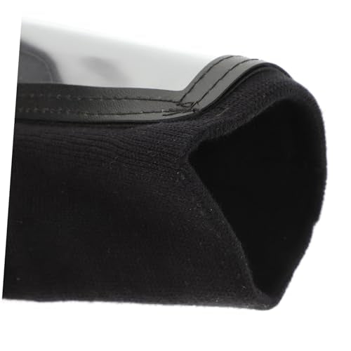 Football Tactical Wristband with Playbook Sleeve, Training Wrist Cover for Quarterback, Black Medium Sports Sweatband for Youth Football and Softball Coaching