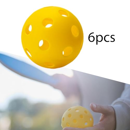 Pickleball Ball Indoor Tournament Pickleball Balls 26 Holes Practice Ball TPE Material Precision Crafted Suitable for Adult Accessories