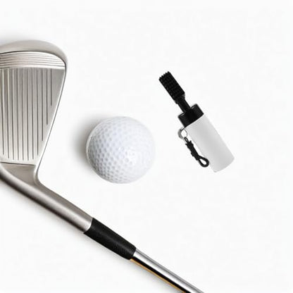 Baluue Golf Club Cleaner Brush with 150ml Water Sprayer Bottle Multi-Purpose Golf Grip Scrub Brush for Dirt Removal and Sports Equipment Maintenance