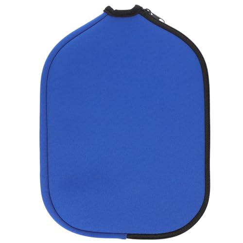 Abaodam Table Tennis Paddle Case Neoprene Material, Anti-scratch Protective Storage Bag, Portable Blue Racket Cover for Sports and Leisure Use
