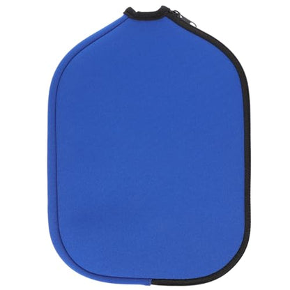 Abaodam Table Tennis Paddle Case Neoprene Material, Anti-scratch Protective Storage Bag, Portable Blue Racket Cover for Sports and Leisure Use