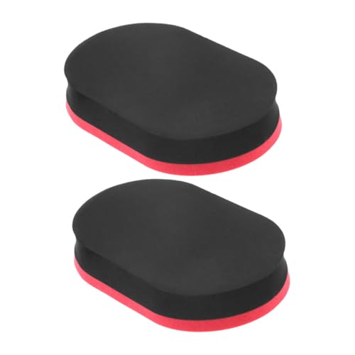 2Pcs Table Tennis Paddle Cleaner Erasers Sponge Cleaning for Racket Maintenance Anti-Wear Table Tennis Bat Scrubbers for Dust and Grease Removal