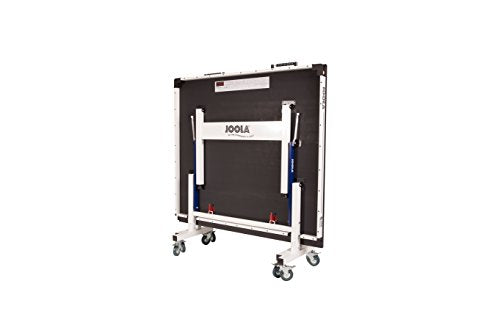 JOOLA Rally TL Professional MDF Indoor Ping Pong Table w/Quick Clamp Table Tennis Net & Post Set - 10 Minute Easy Assembly - Corner Ball Holders - Tournament Quality - Includes Playback Mode