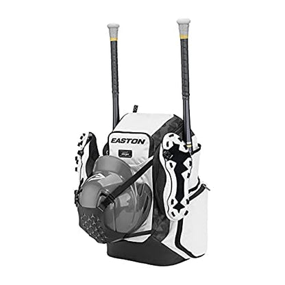 Easton | WALK-OFF MOJO Backpack Equipment Bag | Baseball & Softball | Multiple Colors - color: White-Mojo