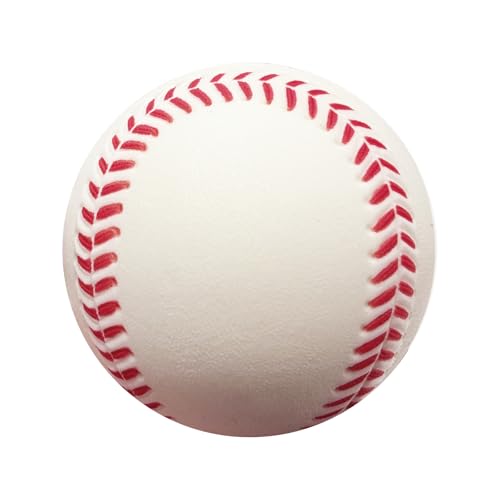 GKK 12pack Pitching Machine Baseballs 9inch 3.5oz PU Material Ball for TeenagersTo Practice Hitting and Fielding Practice
