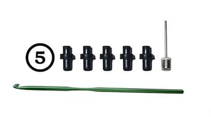 Soccer Ball Valve Replacement Kit with Inflation Needle and Rubber Nozzles Sport Ball Inflation Valve Kit 5 Replacement Valves for Basketball, Soccer, Volleyball and Football