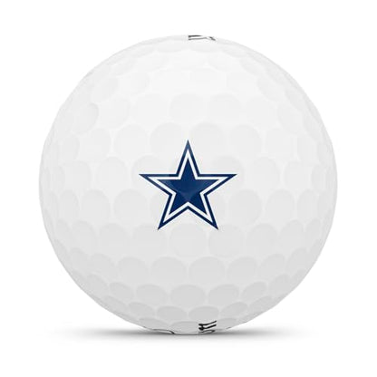 WILSON 2025 Duo Soft NFL Golf Ball - 12 Balls, White, Atlanta Falcons - color: Dallas Cowboys
