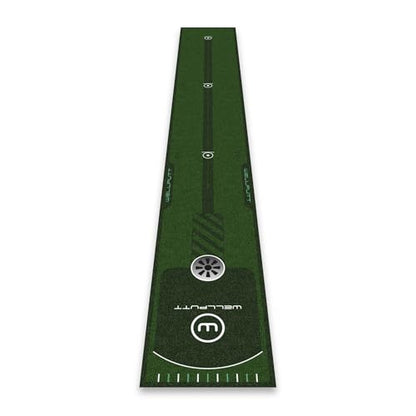 WELLPUTT - Golf Putting Training Mat - 8ft Essential