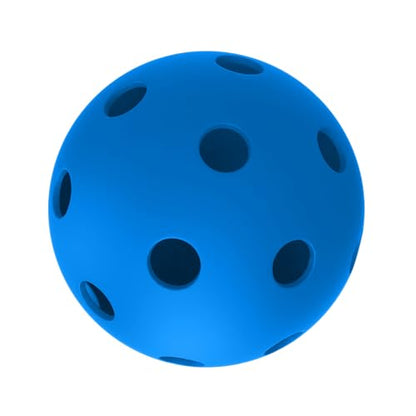 Great Call Athletics | Indoor Pickleballs USA Pickleball Approved Official 26 Hole Balls Sports Tournament Pack Free Mesh Bag - color: Blue, style: 100 Pack