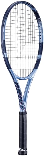Babolat Pure Drive 11th Gen Tennis Racquet Strung with 16g Syn Gut at Mid-Range Tension