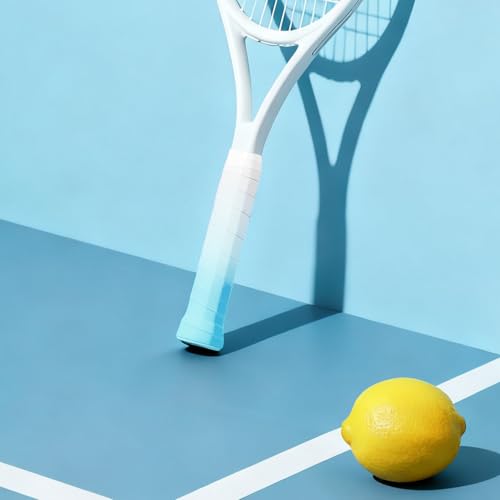 14-Pack Gradient Color Tennis Overgrips, Pre-Cut Absorbent & Anti-Slip Grip Tape for Maximum Control and Comfort in Tennis, Badminton, Pickleball