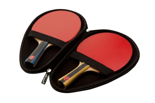 Killerspin - Ping Pong Paddle Case - Table Tennis Racket Bag - Professional Table Tennis Equipment - Durable and Drop Resistant Paddle Racket Safe Case - color: Black