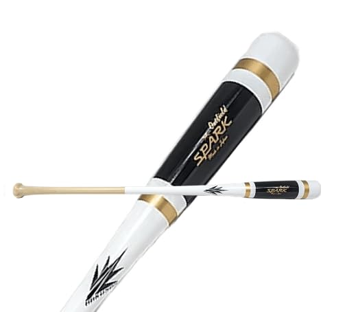 Spark Fungo Baseball & Softball Bat Training Wood Bat for Coaches [Made in Japan] - style: Fungo -Outfield- 38"