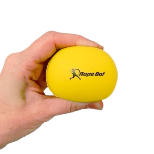 Rope Bat Ultimate Training Balls - Baseball & Softball Lightweight, Soft Training Balls - Indoor/Outdoor/Anywhere Batting Practice (Pack of 12)