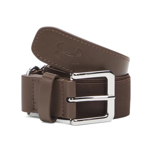 Under Armour Boys' Baseball Belt - color: (230) Gridiron Brown / Gridiron Brown / Gridiron Brown, size: One Size