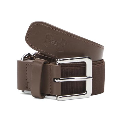 Under Armour Boys' Baseball Belt - color: (230) Gridiron Brown / Gridiron Brown / Gridiron Brown, size: One Size