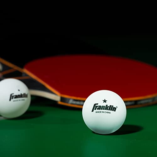Franklin Sports Table Tennis Balls - Official Size and Weight 40mm Table Tennis Balls - One Star Professional Balls - Bulk Packs and Family Sets - style: Pack of 12