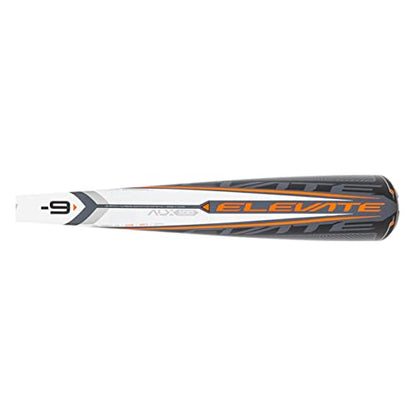 EASTON Elevate -9 (2 3/4") USSSA Senior League Baseball Bat | 2019 | 1 Piece Aluminum | ALX100 Alloy | Cushioned FLEX Grip - size: 29"/20 oz