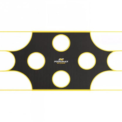 Soccer Net, with 10 Highlighted Scoring Zones, Portable Soccer Field Equipment, Backyard Shooting Training Football Goal Net