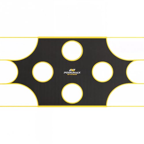Soccer Net, with 10 Highlighted Scoring Zones, Portable Soccer Field Equipment, Backyard Shooting Training Football Goal Net