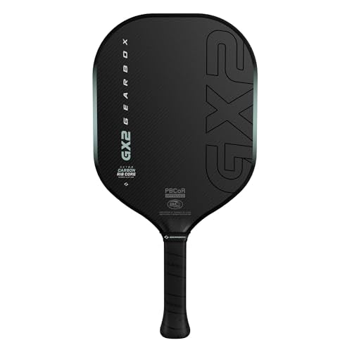 Gearbox GX2 Pickleball Paddle - Carbon Fiber Face, SST 2.0 Power Core, High Spin & Control for an Exceptional All Around Paddle