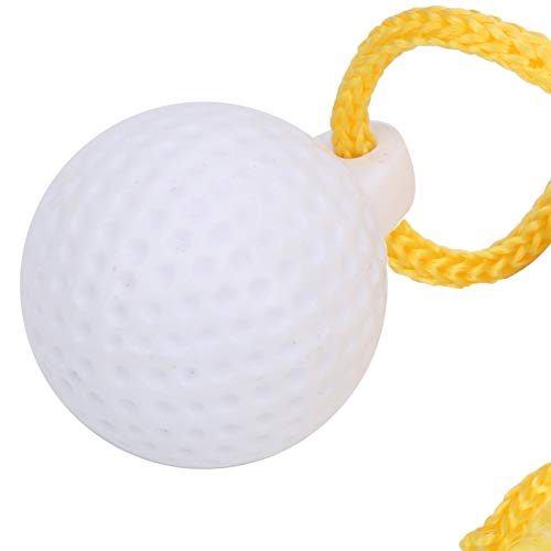 Golf Swing Practice Ball Durable Pocket Sized with String for Beginner Training ABS Material Lightweight Reusable Golf Accessories Ideal for Indoor Outdoor Use