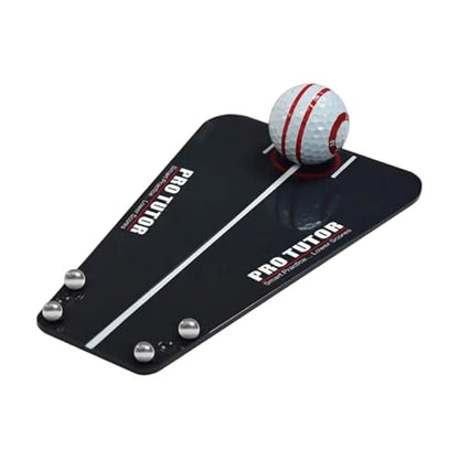Portable Golfs Putting Tutor Indoor Simulation Track Swing Device Instructor Putter Trainer Practice Equipment Instructor Putter Trainer