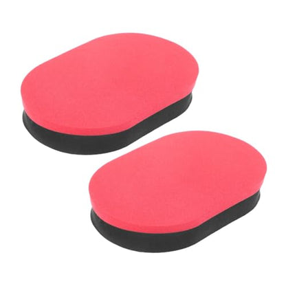 KOMBIUDA 2pcs Professional Table Tennis Racket Cleaners Portable Paddle Cleaners Eraser Widely Used for Rubber and Sponge Surfaces Improve Paddle Feeling