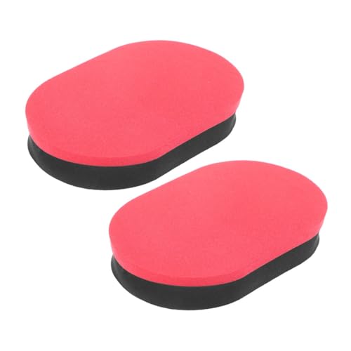 KOMBIUDA 2pcs Professional Table Tennis Racket Cleaners Portable Paddle Cleaners Eraser Widely Used for Rubber and Sponge Surfaces Improve Paddle Feeling