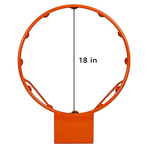 Aoneky Basketball Rim Replacement, Standard 18" Size Basketball Goal Hoop with Net