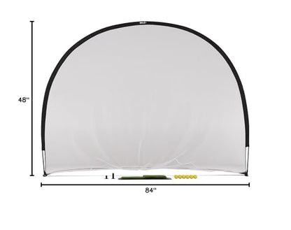 SKLZ Home Golf Driving Range Kit with Net, Golf Balls, Launch Pad, and Tees