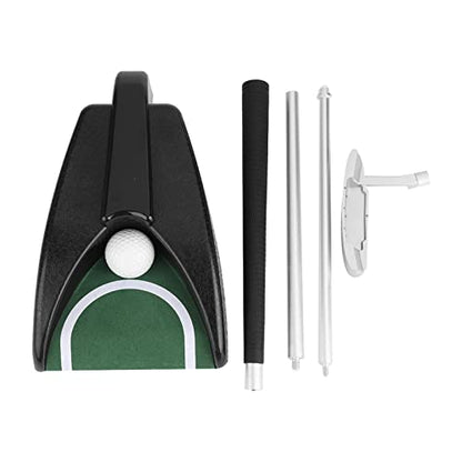 Practice Trainer Set, Automatic Putting Cup, Portable Putter Practice Kit with Ball Automatic Putting Cup and Right Hand Lever for Indoor Outdoor Training Putter Practice