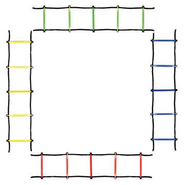 Sports Health™ Agility Ladder 4 Color Set