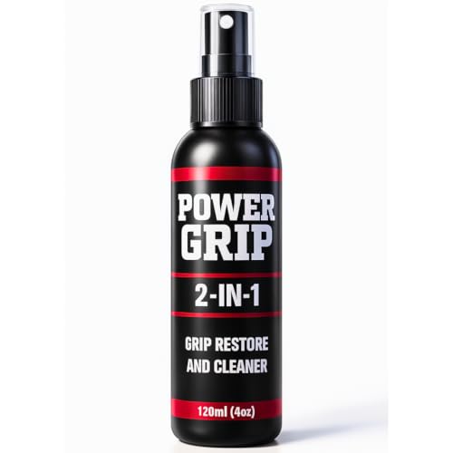 PowerGrip Multi-Sport Grip Restorer + Cleaner – for Basketball, Football, Soccer & Goalie Gloves, Golf Grips