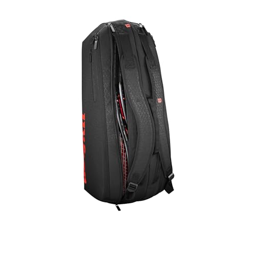 WILSON Clash V3 Super Tour Tennis Racket Bags - size: Holds up to 6 Rackets