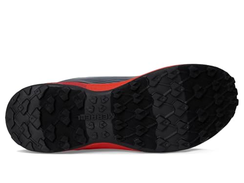 Merrell Kids' Agility Peak Kdz - color: Grey/Lava, size: 1 Little Kid