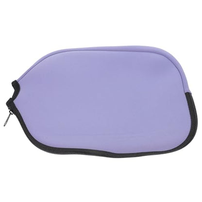 Ciieeo Table Tennis Paddle Case Neoprene Paddle Cover Bat Protection Bag Purple Scratch-resistant Storage Sleeve for Indoor Outdoor Use