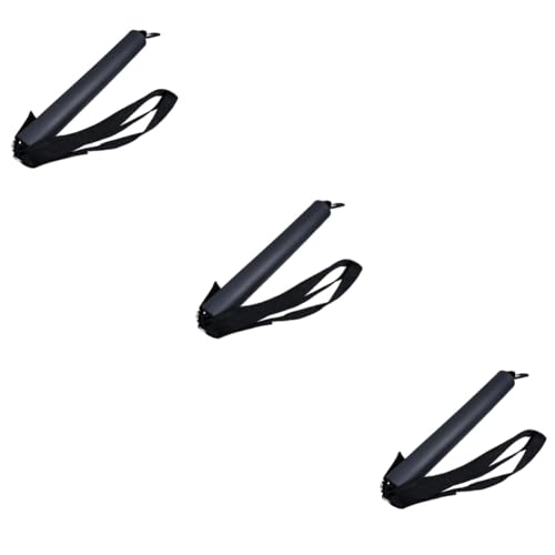 Sosoport 2 Pcs Volleyball Straps Adjustable Basketball Hoop Neoprene - color: Blackx3pcs, size: 80x5 cmx3pcs