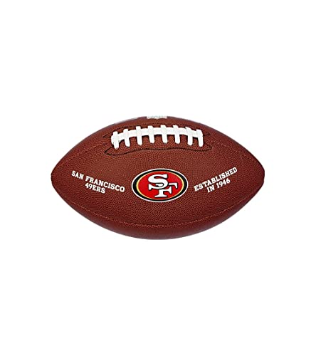 Wilson NFL Backyard Legend Football - Official Size - style: San Francisco 49ers