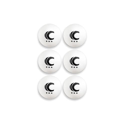 Cannon Sports Table Tennis Set – 4 Unbreakable Paddles, 6 3-Star Balls, Retractable Net & Carry Bag – Clamp-On Portable Ping Pong Net Fits Tables up to 2 Inch Thick, Extends to 6 Feet