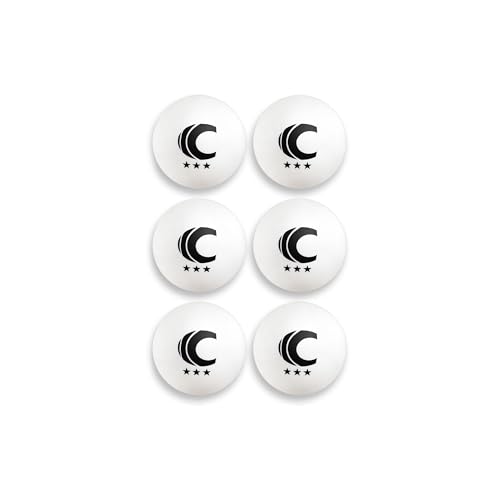 Cannon Sports Table Tennis Set – 2 Unbreakable Paddles, 6 3-Star Balls, Retractable Net & Carry Bag – Clamp-On Portable Ping Pong Net Fits Tables up to 2 Inch Thick, Extends to 6 Feet