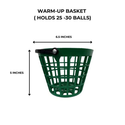 Basket - Range Ball - color: Yellow, size: Warm Up ( 25-30 Ball)
