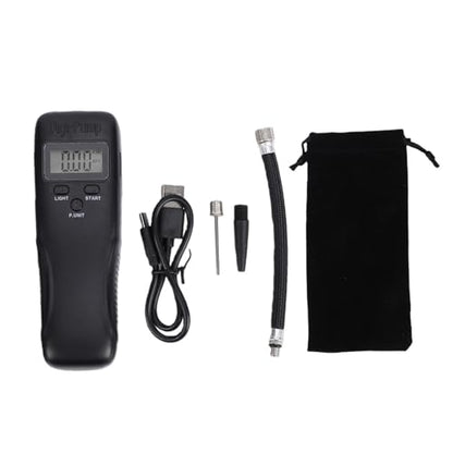 Drfeify Electric Ball Pump, Auto Stop 15PSI with LCD Display for Basketball Football Volleyball Soccer