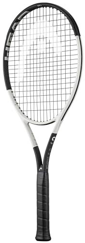 HEAD Speed MP L 2024 Tennis Racquet - Strung Mid Tension with Velocity 16 Gauge
