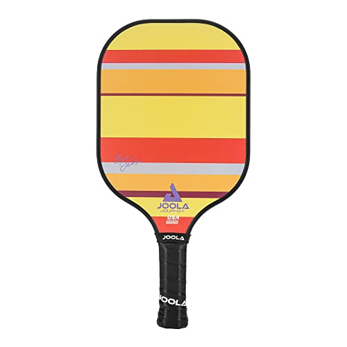 JOOLA Pickleball Paddle Journey and Seneca – Select Fiberglass or Carbon Fiber Surface – Lightweight Paddles – Control & Power Rackets for Beginners to Intermediates – USAP Approved – Multiple Styles - color: Journey | Sante Fe 10mm