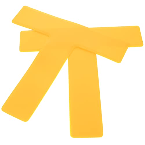 Milisten Shaped Football Training Landmark Pads Bright Colored Marker Trays for Outdoor Foot Training Supplies